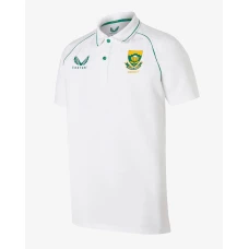 South Africa Men Cricket Jersey White