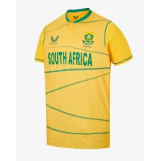 South Africa ODI  Men Cricket Jersey Yellow