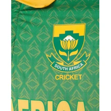 South Africa ODI Men Cricket Jersey Green